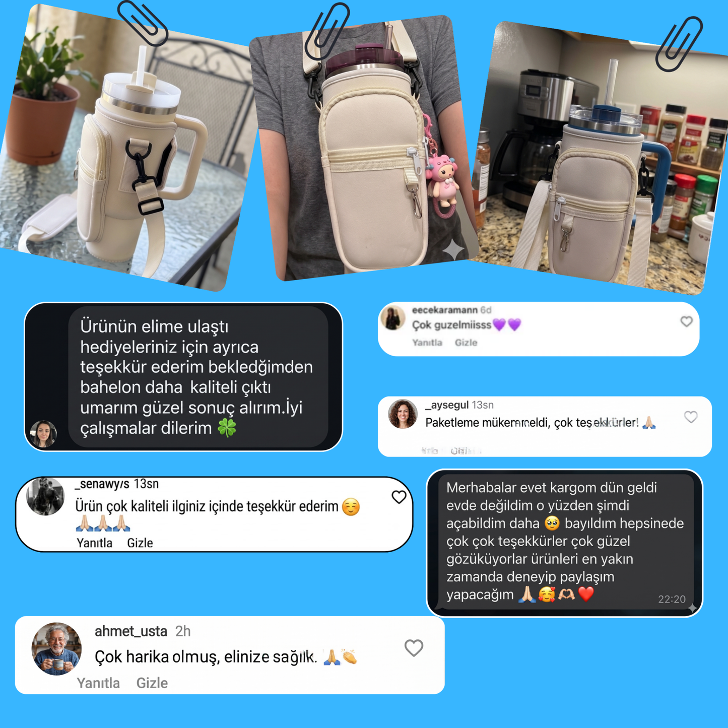 EasyBag™ Fonksiyonel Termos Çantası