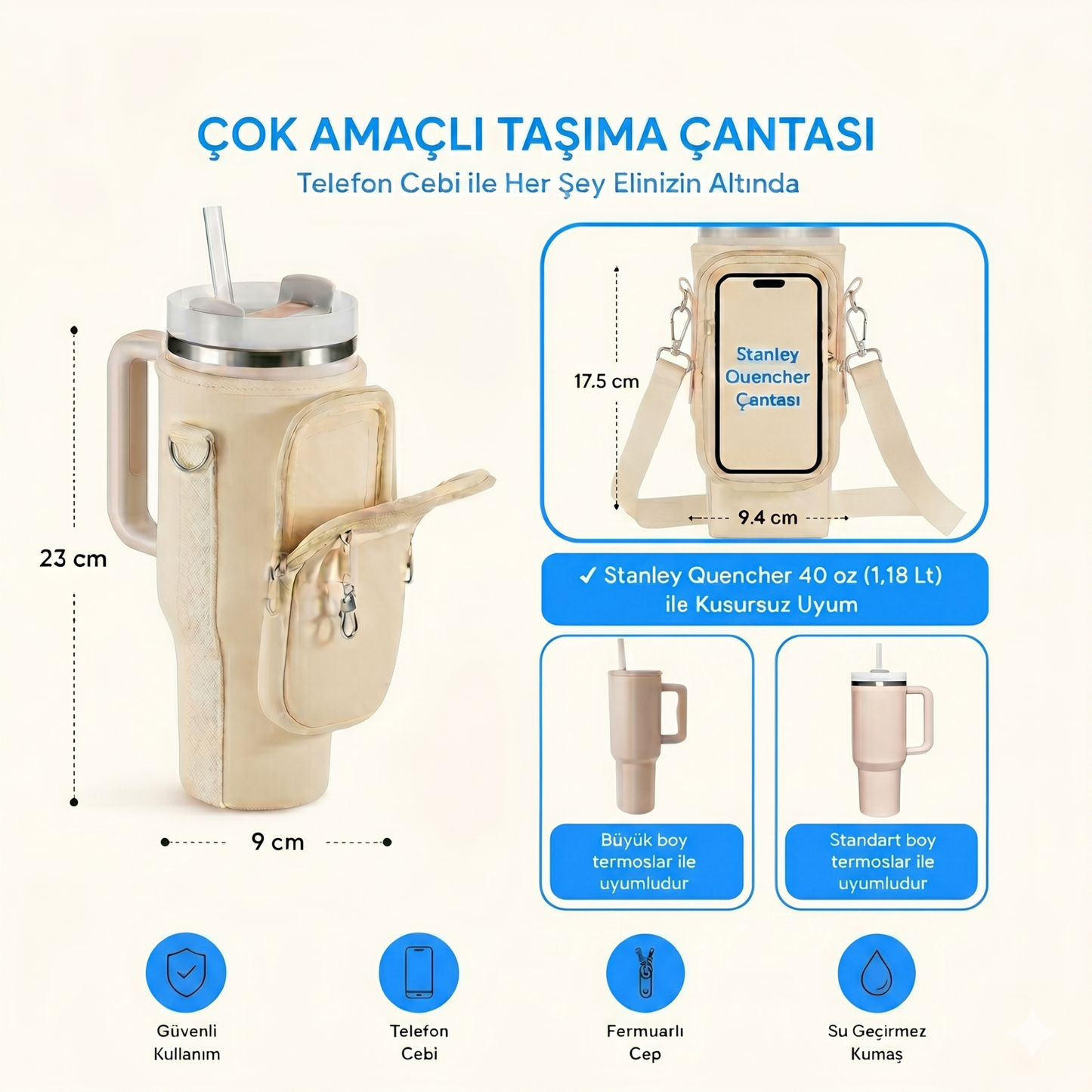 EasyBag™ Fonksiyonel Termos Çantası